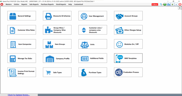 SPEED PLUS 9.0 GST Ready Business ERP Billing Software - Image 6